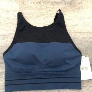 8/15 brand new high neck racer back sports bra